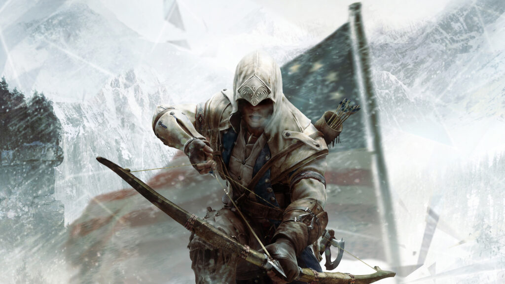 Assassin's Creed III Connor Kenway Stealth Bow 4K Wallpaper