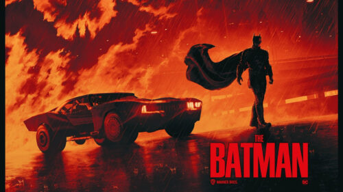 The Batman Cinematic Action Desktop Wallpaper