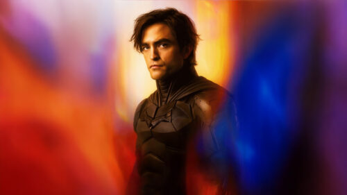 Robert Pattinson as Bruce Wayne in The Batman Desktop Wallpaper