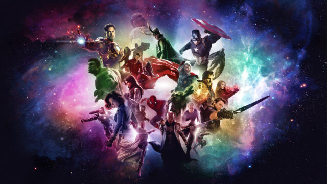 Epic Marvel Cinematic Universe Heroes Assemble 4K Wallpaper