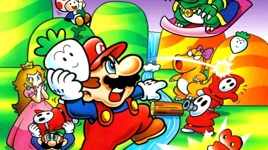 Classic Mario Brothers Super Mario Bros 2 Action PC Wallpaper