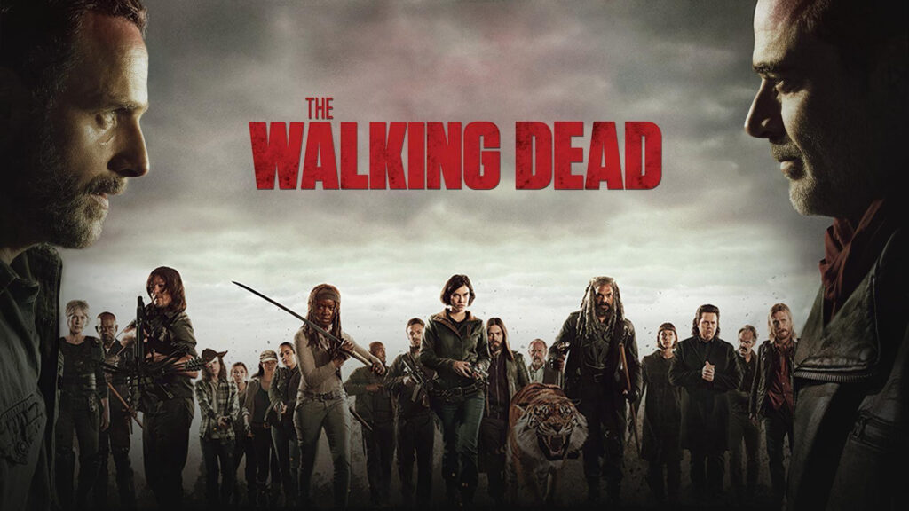 The Walking Dead Cast Promotional Art Desktop Wallpaper
