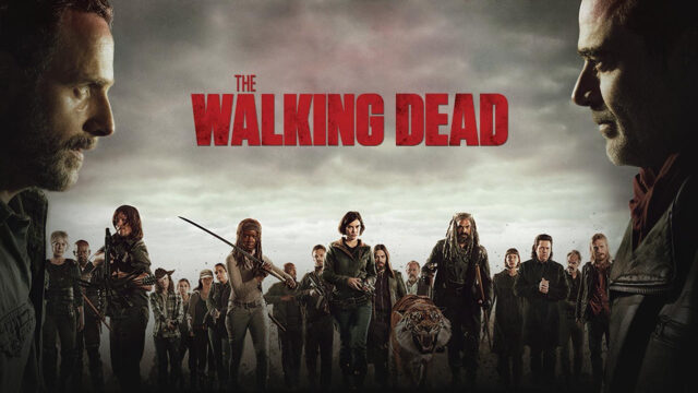 The Walking Dead Cast Promotional Art Desktop Wallpaper