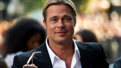 Brad Pitt Professional Portrait Desktop Wallpaper