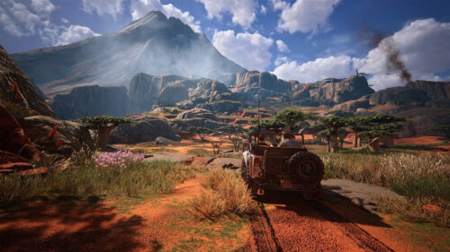 Uncharted 4 Adventure Off-Road Vehicle Desktop Wallpaper