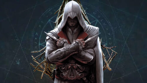 Ezio Auditore Assassin’s Creed Hooded Warrior 4K Wallpaper