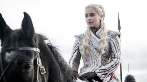 Daenerys Targaryen on Horseback High Resolution Desktop Wallpaper
