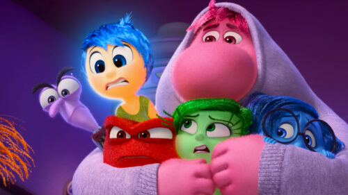 Inside Out Emotions Clustered Together 4K Desktop Wallpaper