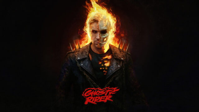 Ghost Rider Burning Transformation PC Wallpaper