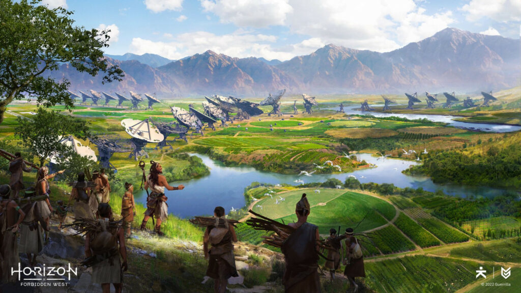 Horizon Forbidden West Landscape Concept Art 4K Desktop Wallpaper