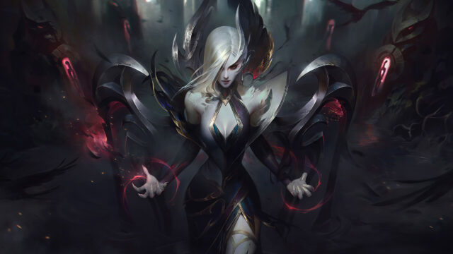 Coven Morgana Fantasy Dark Goddess Art Desktop Wallpaper