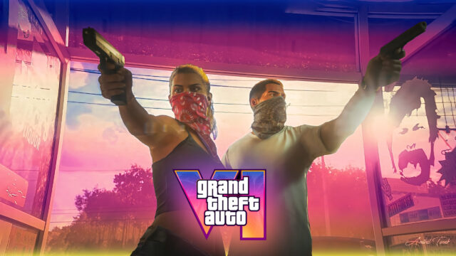 GTA VI Bonnie and Clyde Style Heist 4K Wallpaper