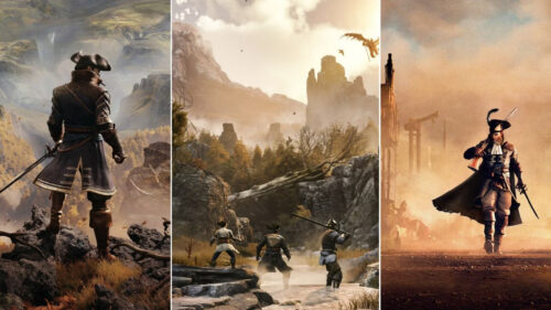 GreedFall Fantasy RPG Triptych Desktop Wallpaper