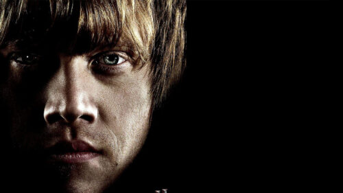 Ron Weasley Close Up Dramatic Portrait Desktop Wallpaper
