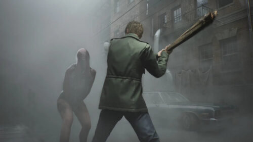 Silent Hill 2 Remake James Sunderland Combat Desktop Wallpaper