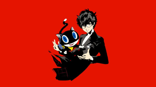 Joker and Morgana Persona 5 Desktop Wallpaper