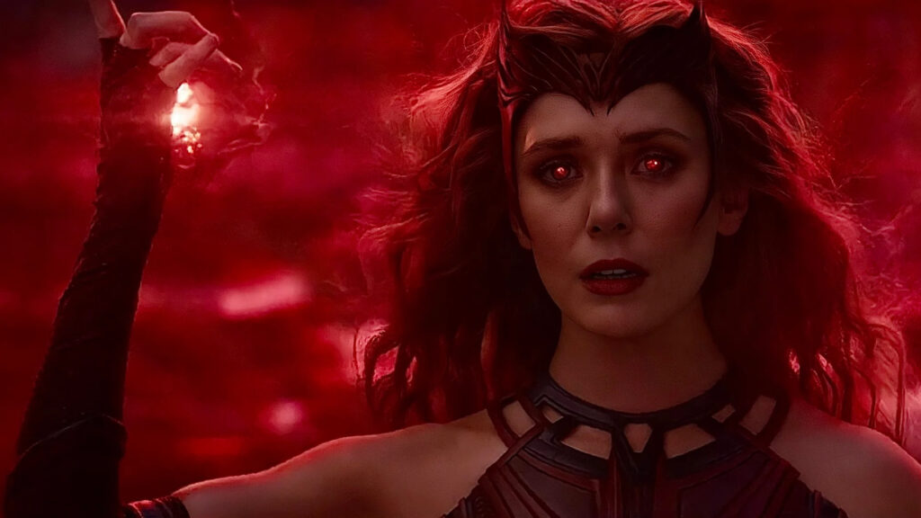 Elizabeth Olsen as Scarlet Witch 4K Desktop Wallpaper