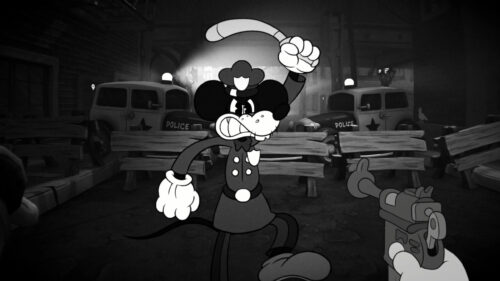 Mickey Mouse Detective 16:9 Desktop Wallpaper
