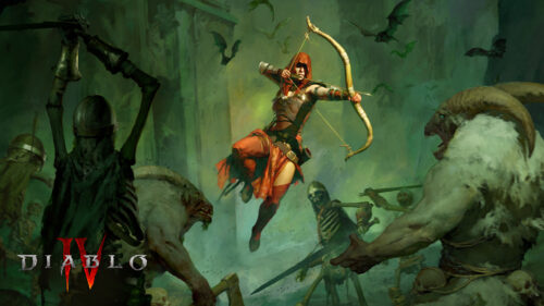 Diablo IV Rogue Combat Art 4K Desktop Wallpaper