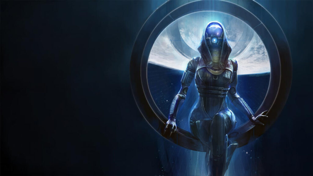 Tali Zorah Mass Effect Sci-Fi Character Desktop Wallpaper