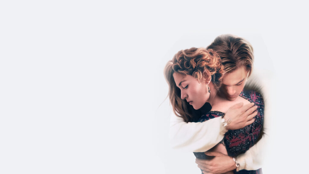 Kate Winslet and Leonardo DiCaprio Titanic Desktop Wallpaper