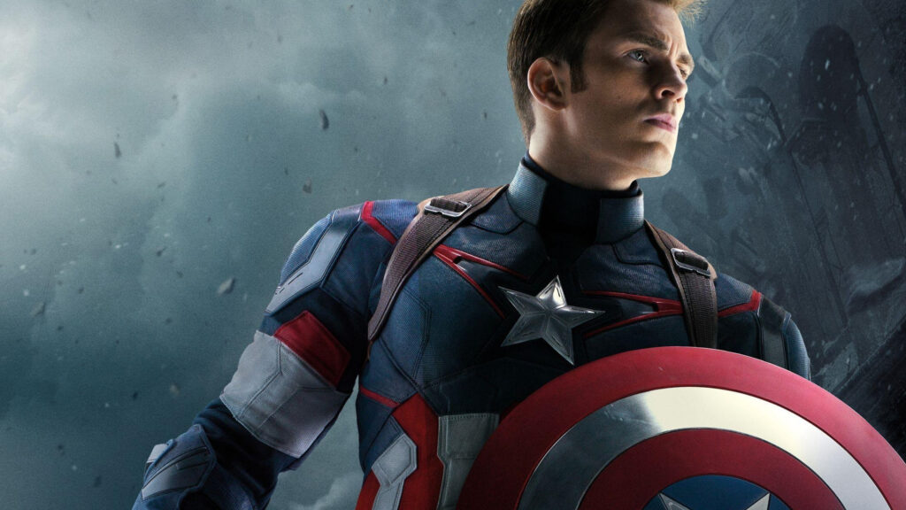 Captain America Steve Rogers 16:9 Desktop Wallpaper