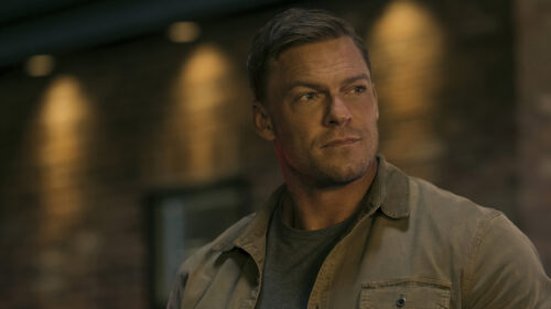 Alan Ritchson Reacher Season 2 Character Portrait Desktop Wallpaper