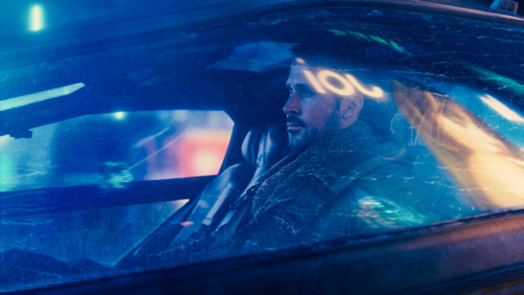 Blade Runner 2049 Officer K Inside Spinner Car 4K Wallpaper