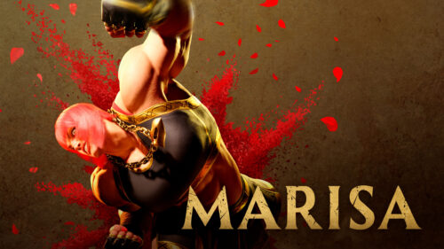 Marisa Street Fighter 6 Punch Action Desktop Wallpaper