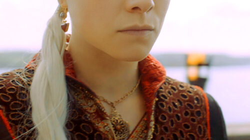 Rhaenyra Targaryen Detailed Portrait Desktop Wallpaper