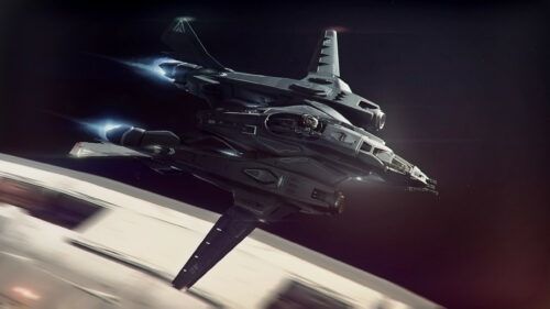 Futuristic Fighter Jet Space Combat 4K Wallpaper