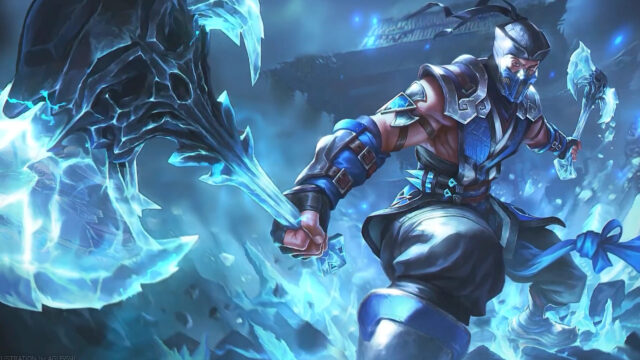 Sub-Zero Mortal Kombat Ice Warrior Action 4K Wallpaper