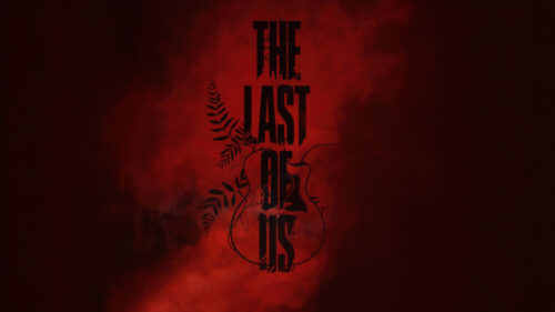 The Last of Us Red Smoke Themed Desktop Wallpaper