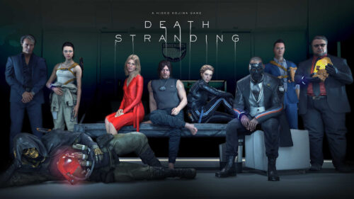 Death Stranding Characters Ensemble Desktop Wallpaper