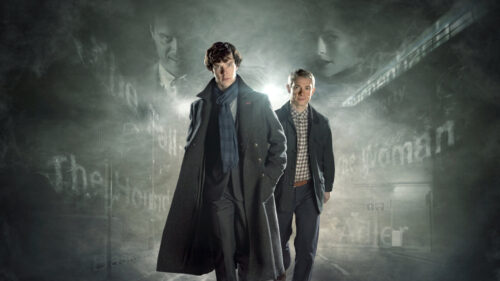 Sherlock Holmes and Dr. John Watson Desktop Wallpaper