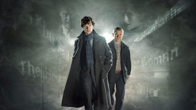 Sherlock Holmes and Dr. John Watson Desktop Wallpaper