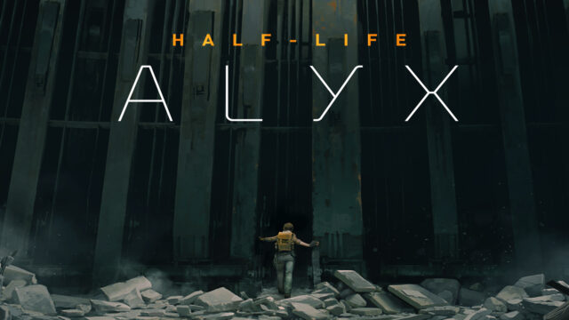 Half-Life Alyx Walking Towards the Vault Desktop Wallpaper