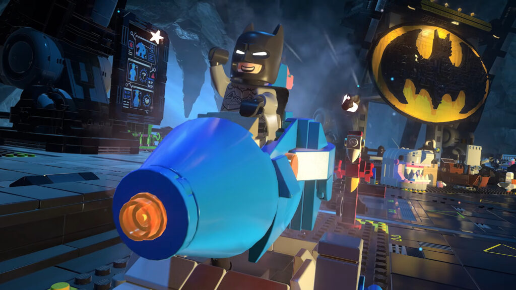 LEGO Batman Cinematic Scene Desktop Wallpaper
