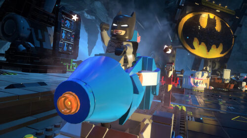 LEGO Batman Cinematic Scene Desktop Wallpaper