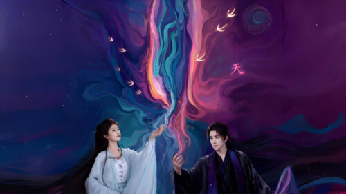 Fantasy Couple Ancient Chinese Style 4K Desktop Wallpaper