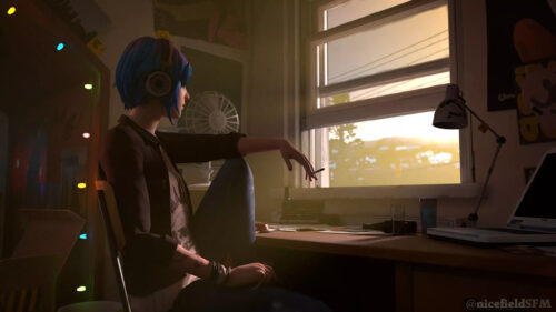 Life is Strange Chloe Price Bedroom Scene 4K Desktop Wallpaper