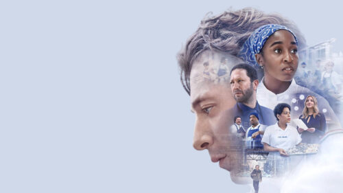 The Bear Cast Double Exposure Art 4K Desktop Wallpaper