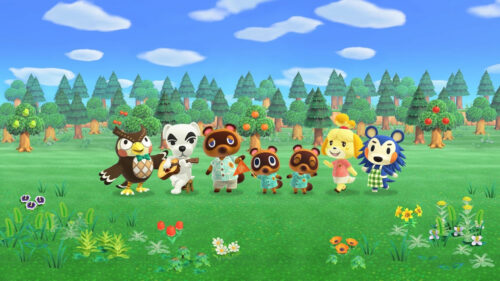 Animal Crossing New Horizons Team Desktop Wallpaper