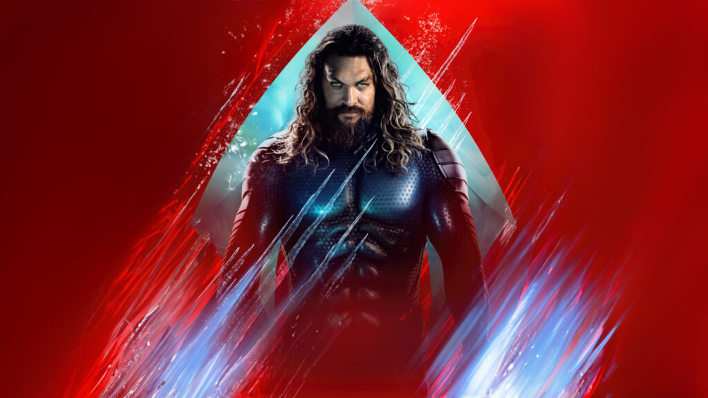 Aquaman Superhero Jason Momoa 4K Desktop Wallpaper