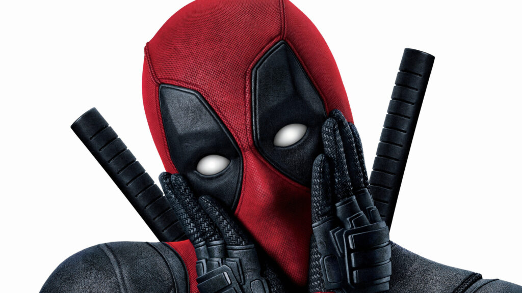 Deadpool Expressive Close Up 16:9 Desktop Wallpaper