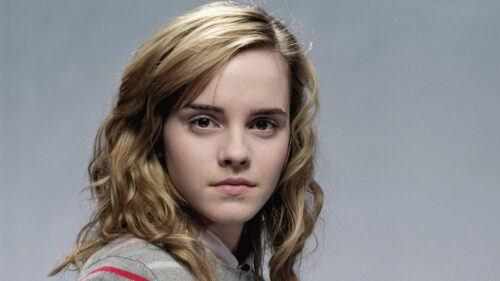 Emma Watson Portrait 4K Desktop Wallpaper