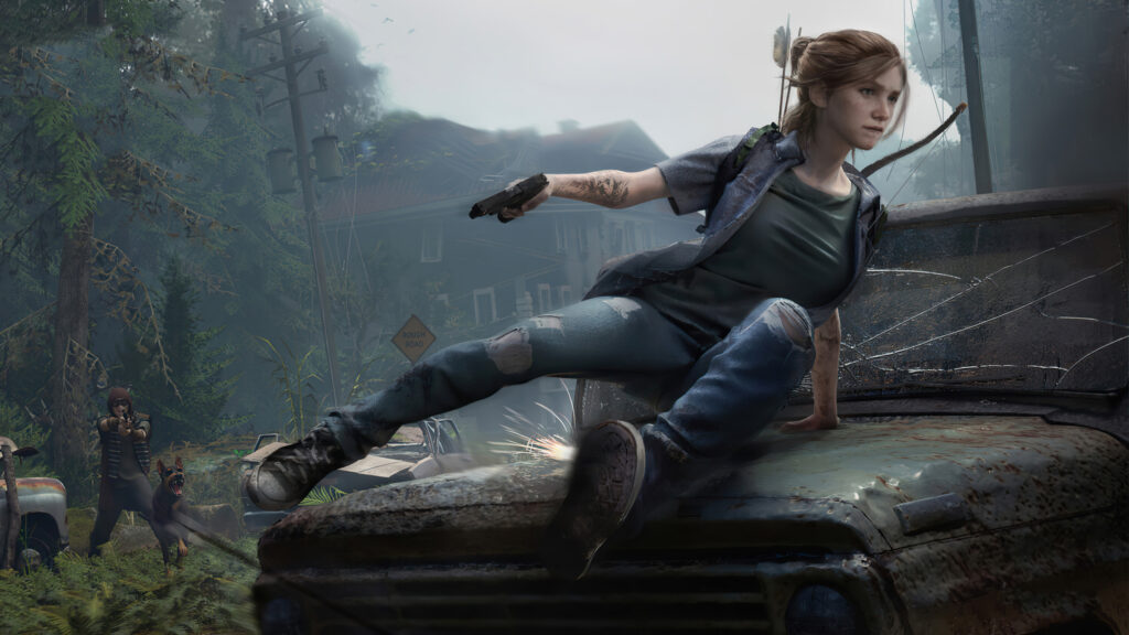 Action Survival Survivor Character Post-Apocalyptic Desktop Wallpaper