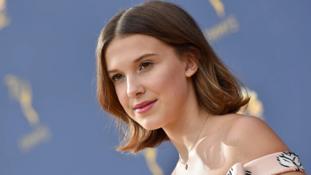Millie Bobby Brown Portrait 4K Desktop Wallpaper