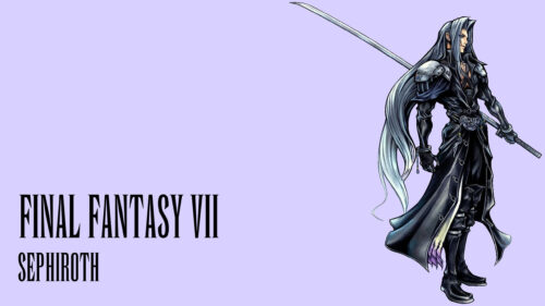 Sephiroth from Final Fantasy VII High Resolution Desktop Wallpaper