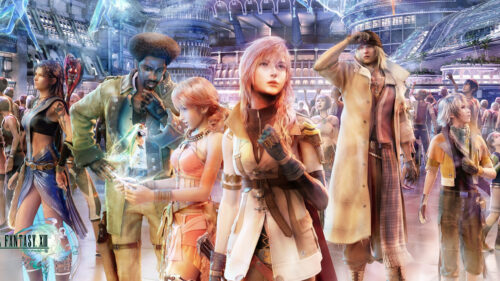 Final Fantasy XIII Character Group Desktop Wallpaper